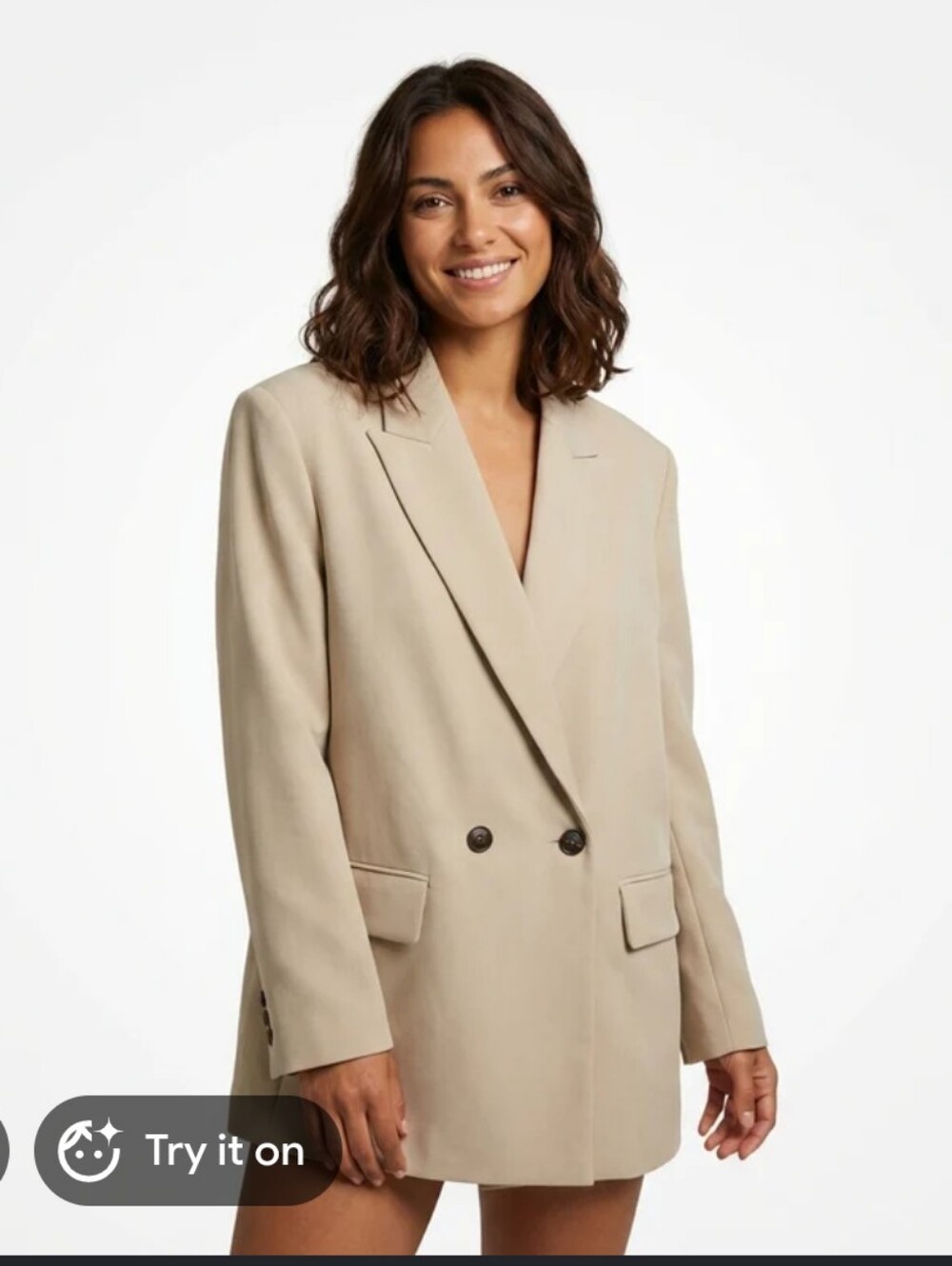 Rachel Zoe Double Button Blazer